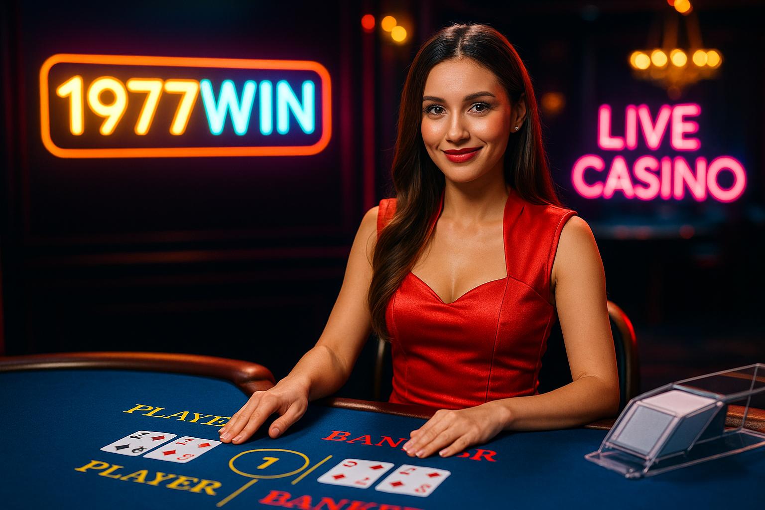 O 1977WIN Live Casino lança promoções regularmente