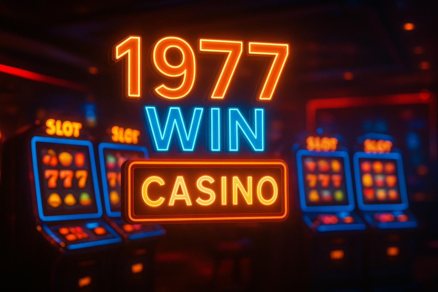 Jogos de cassino online 1977WIN